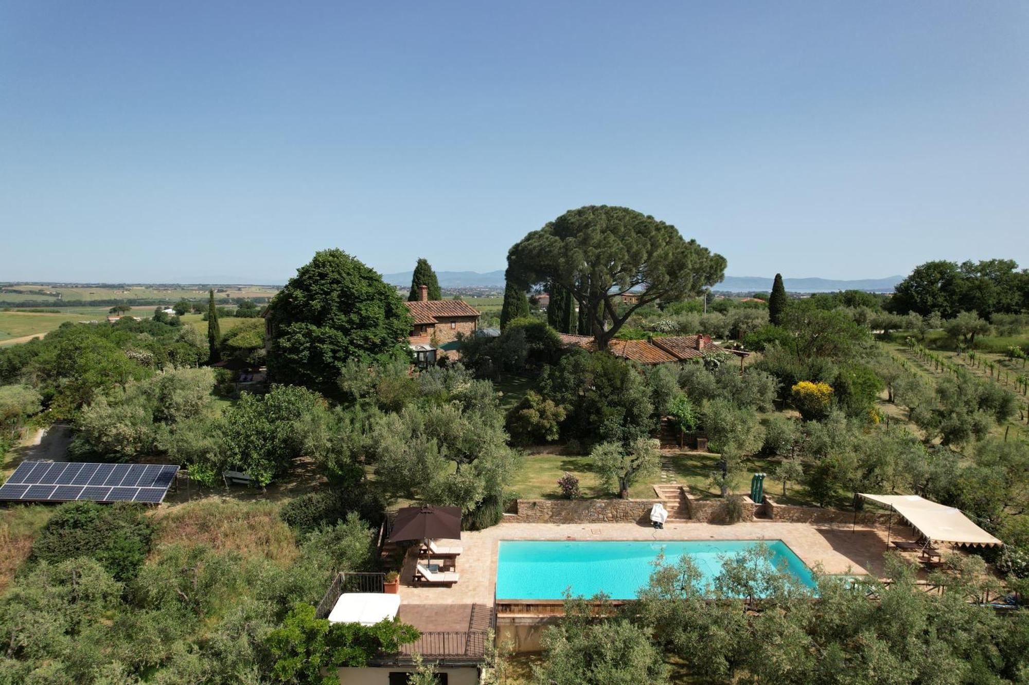 Fontanaro Farm And Culinary School Villa Paciano Exterior photo